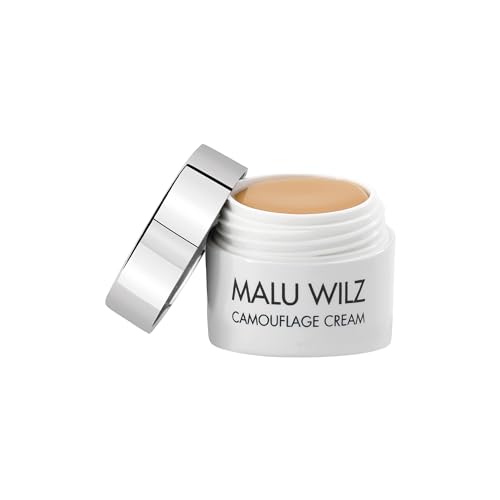 Malu Wilz Camouflage Cream Nr. 13 Soft Vanilla Cream 6g I Camouflage Make up stark deckend I Wasserfeste Concealer Creme für jeden Hauttyp I Zum Abdecken von Tattoos und Hautanomalien