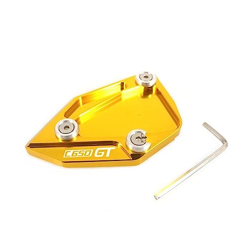 Extension béquille latérale moto pour C650GT 2012-2015 en aluminium CNC usiné