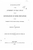 Liability of the government of Great Britain for the depredations of rebel privateers on the commerce of the United States