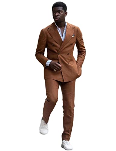 Costume homme en lin idéal pour un mariage d'été chic au bord de l'eau