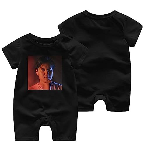 Levikllnhx] Angels 大谷翔平 ロンパース 半袖 ベビー服 綿