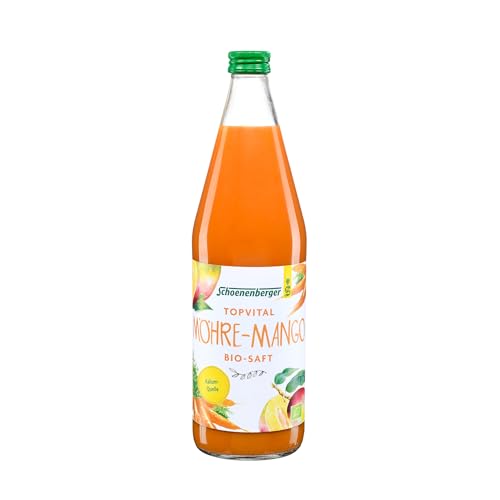 Schoenenberger - TopVital Möhre-Mango Bio-Saft - 1x 750 ml Glasflasche