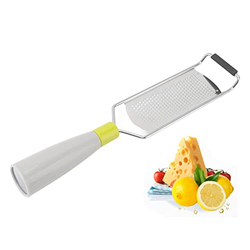 Kitchen Cheese Grater Lemon Zester Manual Cheese Shredder Kitchen Grating Tool Orange Peel Peeling Tool Kitchen Micro Planer for Lemon Orange Citrus Cheese Chocolate