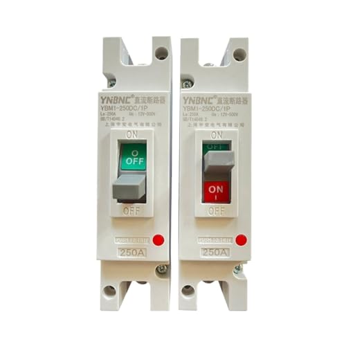 Disjoncteur monophasé CC MCCB 500A pour protection de cellules solaires 48V