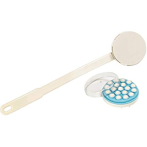 Aids 4 Mobility Lotion Self Applicator Aid Shower, Bath Back Brush Long Handle Massage for Creams, Lotions, Oils, Pain Relief Gel, Sunscreen/Suntan Lotion Cover
