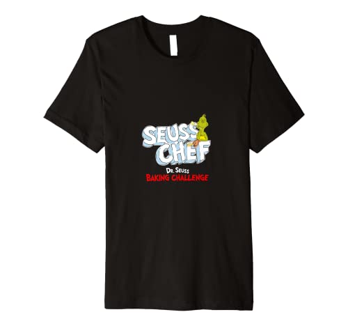 Dr. Seuss Baking Challenge Seuss Chef The Grinch Premium T-Shirt