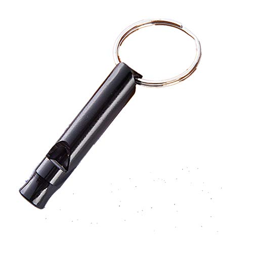 YOMENG Pendente a fischio Multifunzione in Metallo per Esterni con Portachiavi Portachiavi per Emergenza Esterna Mini fischietti di Dimensioni - 6 Colori