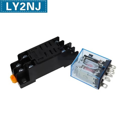 Relais LY2NJ DC 36V DPDT 8 broches avec socle pour circuit électrique