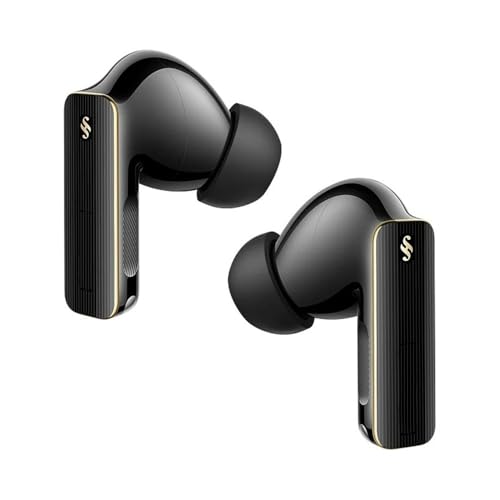 HTYURBS Hw FreeBuds Pro 4 Wireless Earbuds - Display Unit unopened Box - Hi-Res Lossless Audio with HWA 2.3Mbps - Adaptive ANC - BT and Starlight Connection & Dual Device Pairing(CN Version Black)