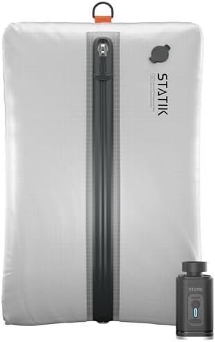 STATIK NanoPack Travel Kit - Vacuum Compression Packing Bags, Rec...