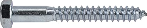 The Hillman Group 230131 Hex Lag Screw, 1/2-Inch X 4-Inch, Zinc (25-Pack) #TOP2