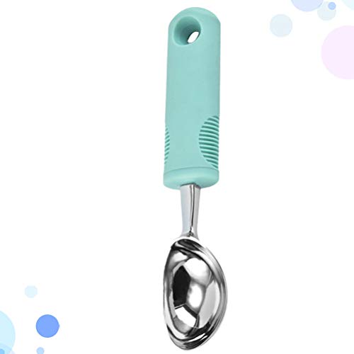 Colher de sorvete, colher de liga de zinco, colher para escavar frutas, sobremesa, colher de gelo, b