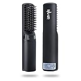 Cepillo alisador para barba de primera calidad, cepillo alisador profesional para hombres, herramienta de alisado recargable de 5200 mAh, peine calentado, para barbas cortas y largas para el hogar y