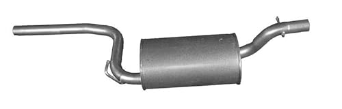 IZAWIT 17.257 Mittelschalldämpfer Mitteltopf mitte