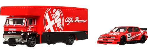 Hot Wheels Alfa Romeo 155 V6 Ti Fleet Flyer miniatura 2