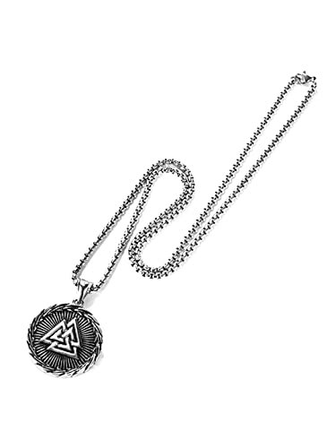 Image of Yellow Chimes Chain Pendant for Men Fashion Black Silver Pendants For Men |Shaped Pendant Necklace | Stainless Steel Chain for Men | Accessories for Men | Birthday Gift for Men & Boys