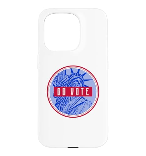 Go Vote Beautiful Statue of Liberty Illustration �X�}�z�P�[�X iPhone 15 Pro �p