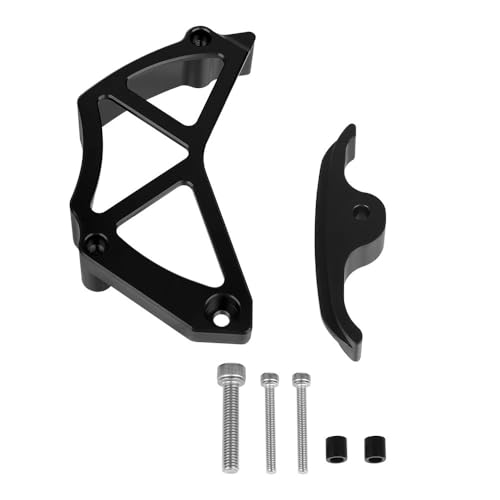 Sensorabdeckung Kettenschutz Kettenradgehäuseschutz for Husqvarna Norden 901 790 890 Abenteuer S/R 2019 2020 2021 2022 2023(Black)