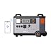 OSCAL PowerMax 6000 Solar-Generator, 6000W AC-Steckdosen (9000W Spitze), 3600Wh LFP-Batterie-Stromstation, erweiterbar auf 57,6 kWh, 2400W/1,96h Schnellladung für Haushaltsanwendungen