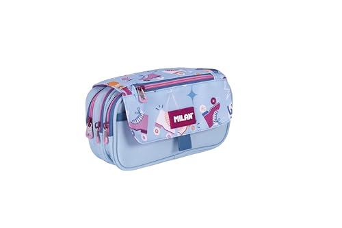 MILAN® Estuche portatodo 4 Cremalleras con Solapa Serie Especial Roller 2