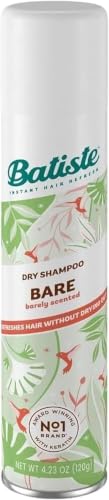 Image of Batiste Bare Dry Shampoo, Barely Scented, 200ml