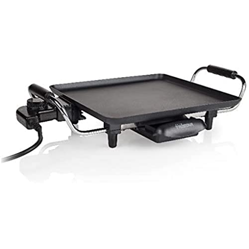 Plancha 28 x 28 cm BP-2958 Tristar - Thermostat amovible - Convient pour le camping