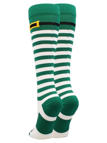 MadSportsStuff Leprechaun St. Patty's Softball Socks Soccer Socks for St. Patrick's Day2