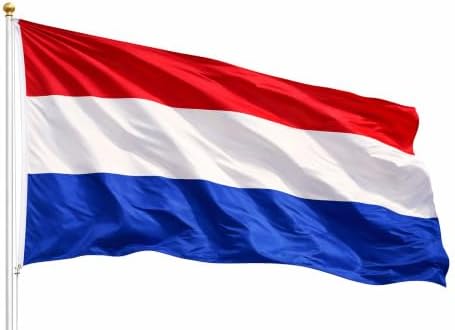 Niederlande Flagge - WM 2026 Fahne - Fanartikel - strapazierfähiges Polyester & Metallösen - Weltmeisterschaft (Niederlande 90x150 cm)