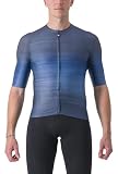 Castelli Aero Race 6.0 Belgian Blue - Maillot de verano - Diseñado para eficiencia aerodinámica a 30 a 55 km/h