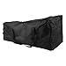 Trolley Storage Bag 70x45x43cm, Oxford Fabric Folding Cart Cover with Water Resistant Protection for Push Pull Trolleys, Black