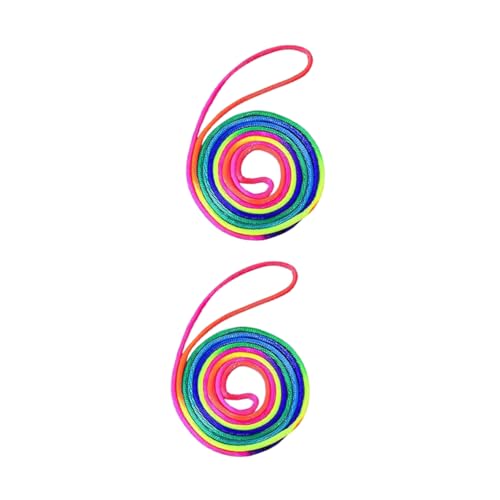 BESTonZON 2 Piezas De Cuerda De Flores con Hilo para Juegos Portátiles Correas para Los Dedos para Juegos para Adolescentes Juguetes Accesorios para Juegos Al Aire Libre Tela