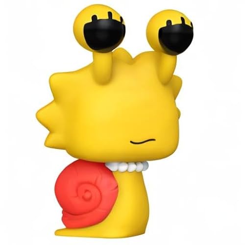Funko Pop! TV: Simpsons S9- Snail Lisa Simpson - The Simpsons - Figurine en Vinyle à Collectionner - Idée de Cadeau - Produits Officiels - Jouets pour Les Enfants et Adultes - TV Fans