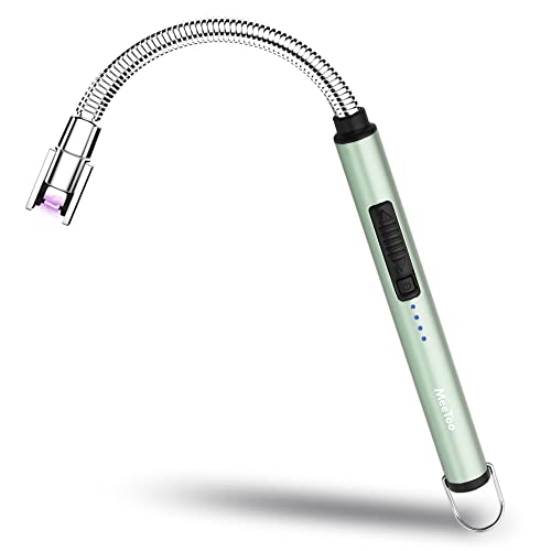 MeeToo Single-Arc USB Rechargeable Lighter (Green)