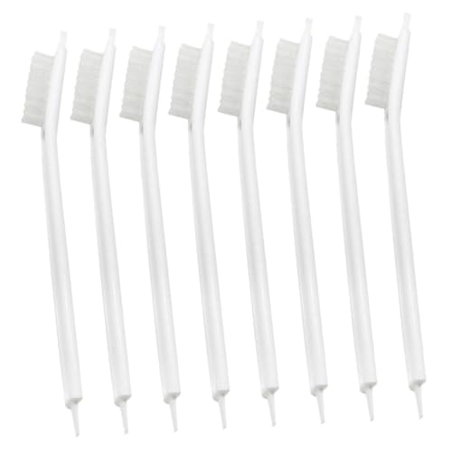 DECOMELODY 8pcs Handle Cleaning Brush for and Coffee Machines Bristles for Hard Reach Areas Essential Kitchen Tool for Appliance Maintenance