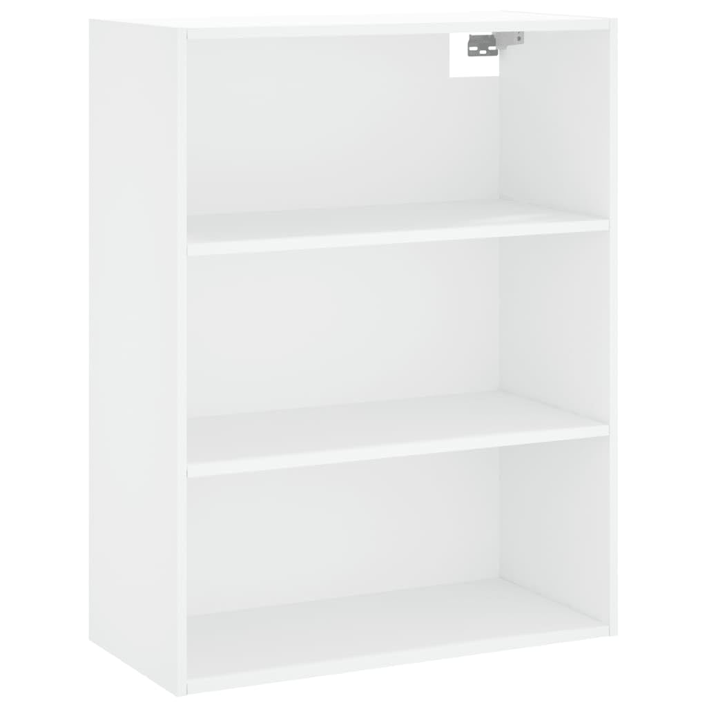 Wysoki kredens biała sklejka wysoka kredens z metalowymi drzwiami i nogami do organizacji domu 69,5 x 34 x 180 cm