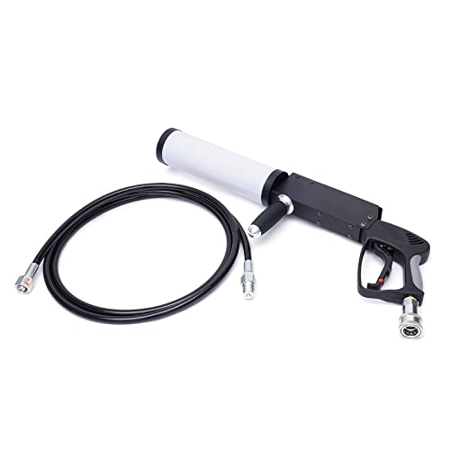 LED CO2 Jet Gun for Wedding DJ Party, RGB Automatic
