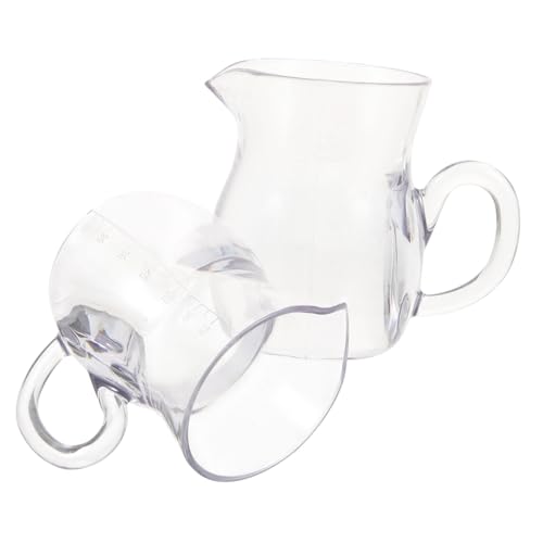 LALADEFIEE Acrylic Wine Dispenser Set 2pcs Easy to Move Practical for Home Bar Restaurant Improve Wine Taste