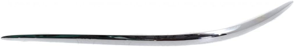 for Buick Allure/Lacrosse 2005 06 07 08 2009 Bumper Molding Driver and Passenger Side | Pair | Rear | Chrome | Replacement for GM1146103, GM1147103 | 15-6880, 15276881
