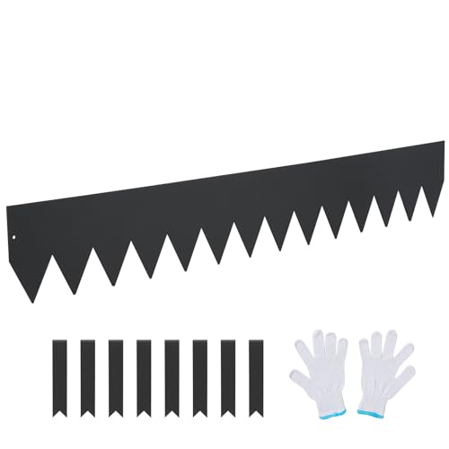 Vevor STEEL LANDSCAPE EDGING 6INCH*20FT Steel Landscape Edging, 6-Pack Steel Garden Edging Borders thumb #9