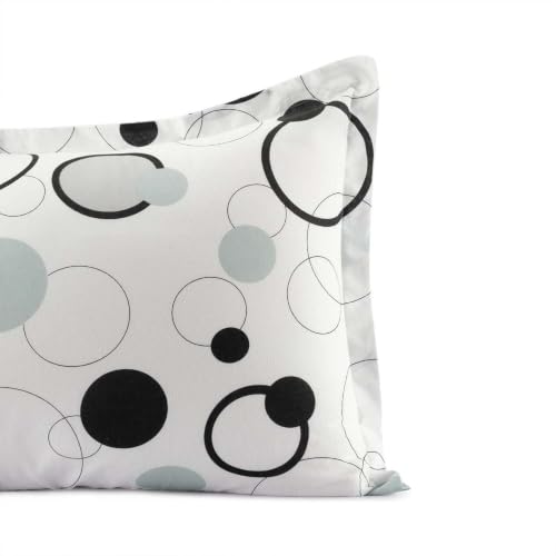 Image of Wakefit 100% Cotton Pillow Cover Set of 2 | 200 TC Soft & Breathable Pillow Cases | Standard Size 18 x 27 Inch | Skin Friendly, Durable & Gentle Machine Washable | Bubbles