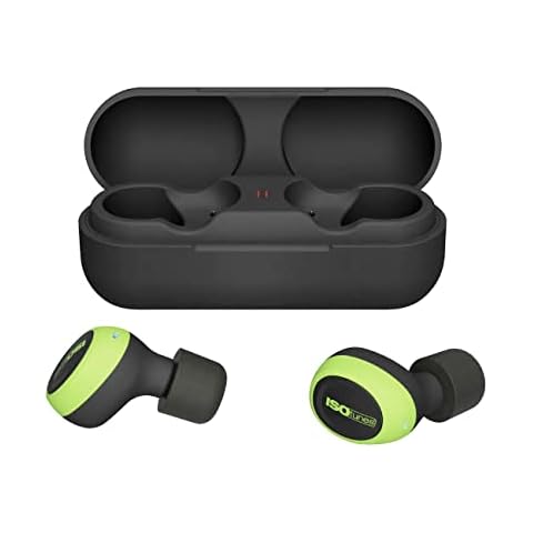 ISOtunes Free 2.0 True Wireless Earbuds: Improved 25 dB Noise Reduction Rating, 22 Hour Total Battery Life, Noise Cancelling Mic, OSHA Compliant Bluetooth Hearing Protector (Free 2.0 - Safety Green) Cover