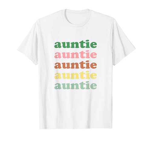 TÍA, TÍA, TÍA, TÍA colorida Camiseta