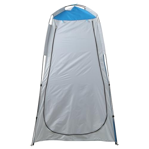 Dioche Shower Tent, Changing Tent, Spacious Changing Room, Camping, Hiking, Beach, Toilet, Shower, Bathroom (Blue & Grey)
