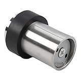 Robuster Edelstahl-Türstopper mit integriertem Gummi-Pad zur Geräuschreduzierung und zum Schutz vor Türen in Wohn- und Gewerbestandorten (60 mm)