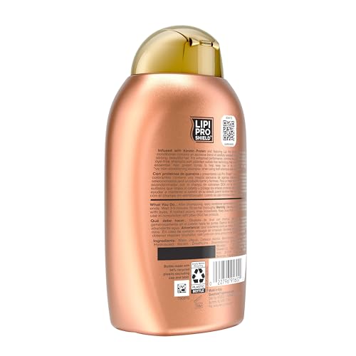 Quality King OGX Ever Straightening + Brazilian Keratin Therapy Hair-Smoothing Conditioner with Coconut Oil, Cocoa Butter & Avocado Oil, Paraben-Free, Sulfate-Free Surfactants