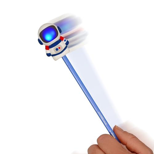 Legami - Leuchtender Anspitzer mit Behälter Sharpening Is Magic, Anspitzer, leuchtet auf, Schule, Space-Thema