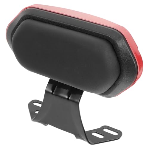 Dossier de Siège Arrière de Moto Rouge pour Soulager le Mal de Dos du Passager