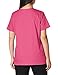 Cherokee Women's Workwear Scrubs Snap Front V-Neck Top, Shocking Pink, 4X-Large