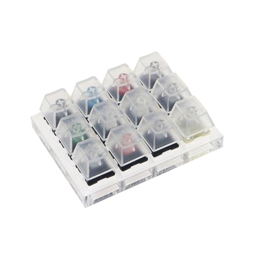 Testeur de switch mécanique en acrylique avec touches transparentes - 5