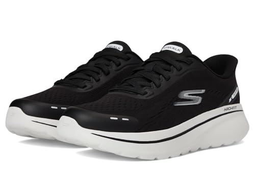 Skechers Men's Go Walk Arch Fit N-Joy No Bend Hands Free Slip-ins Sneaker